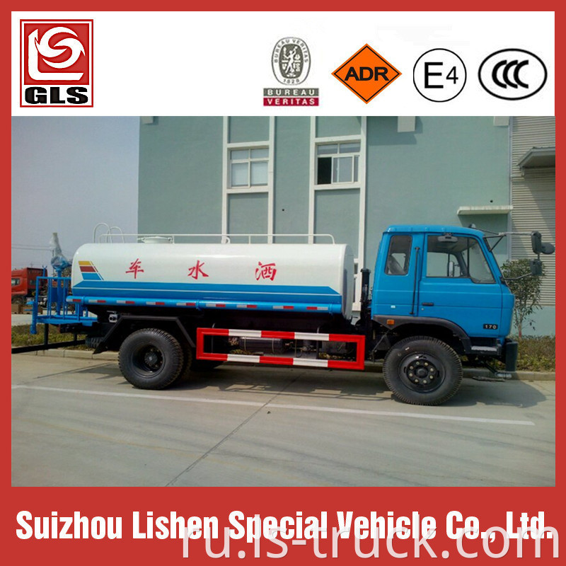 Dongfeng 10000L Water Tank Truck 170HP Rhd